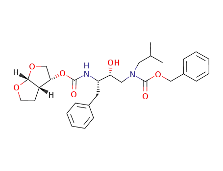 [(2R,3S)-3-[[[[(3R,3aS,6aR)-hexahydrofuro[2,3-b]furan-3-yl]oxy]carbonyl]amino]-2-hydroxy-4-phenylbutyl](2-methylpropyl)carbamic acid phenylmethyl ester