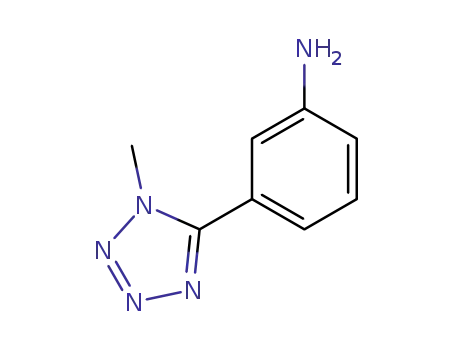 Molecular Structure of 101258-12-2 (3-(1-Methyl-1H-tetrazol-5-yl)aniline)