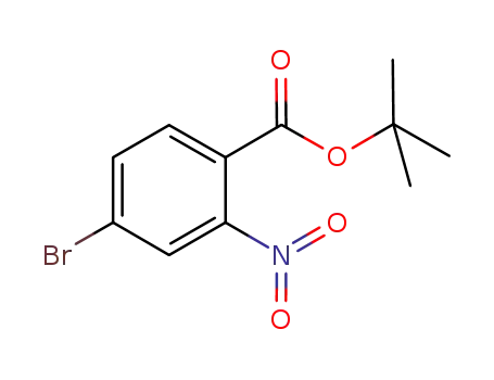 Molecular Structure of 890315-72-7 (tert-Butyl 4-bromo-2-nitrobenzoate)