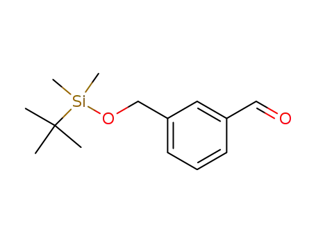 Molecular Structure of 81168-11-8 (3-((tert-butyldimethylsilyloxy)methyl)benzaldehyde)