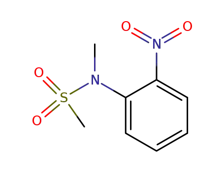 Molecular Structure of 90007-79-7 (Methanesulfonamide, N-methyl-N-(2-nitrophenyl)-)