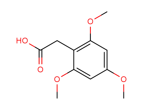 Molecular Structure of 104397-80-0 (2,4,6-TRIMETHOXYPHENYLACETIC ACID)