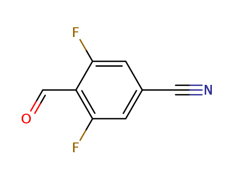 4-Cyano-2,6-difluorobenzaldehyde cas no. 467442-15-5 98%