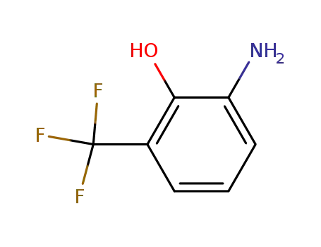 Molecular Structure of 72534-45-3 (3-AMINO-2-HYDROXYBENZOTRIFLUORIDE)
