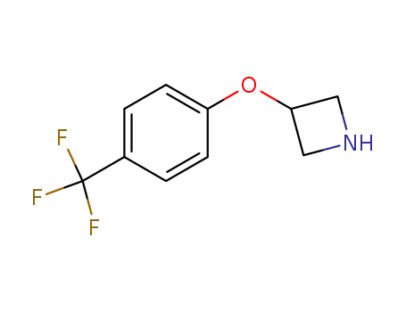 Molecular Structure of 76263-21-3 (3-(4-Trifluoromethyl-phenoxy)-azetidine)