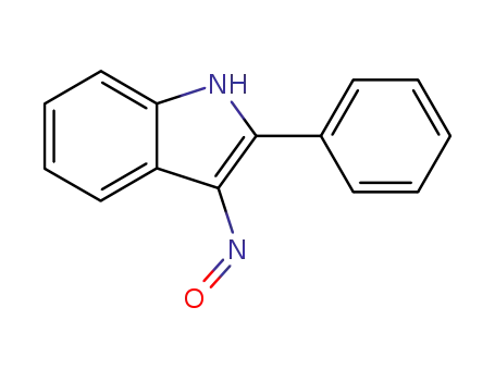 Molecular Structure of 784-45-2 (3-Nitroso-2-phenyl-1H-indole)