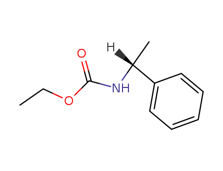 Molecular Structure of 14185-43-4 ((R)-(1-phenylethyl)-carbamic acid ethyl ester)