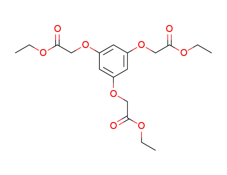 Molecular Structure of 478812-59-8 (Acetic acid, 2,2',2''-[1,3,5-benzenetriyltris(oxy)]tris-, triethyl ester)