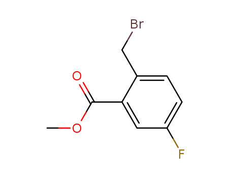 METHYL 2-BROMOMETHYL-5-FLUORO-BENZOATE