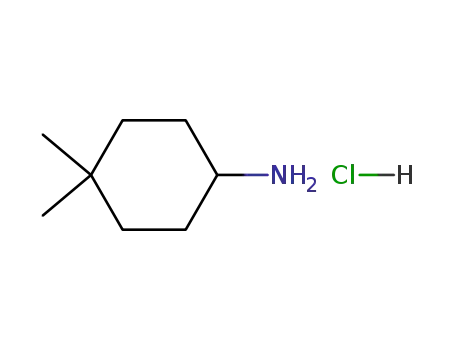 Molecular Structure of 25834-99-5 (4,4-DIMETHYLCYCLOHEXYLAMINE HYDROCHLORIDE)