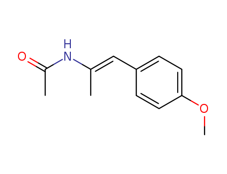 Acetamide, N-[(1E)-2-(4-methoxyphenyl)-1-methylethenyl]-