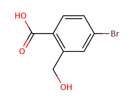 BENZOIC ACID, 4-BROMO-2-(HYDROXYMETHYL)- CAS No.670256-21-0