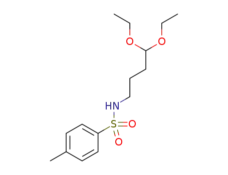 Molecular Structure of 858005-68-2 (N-(4,4-diethoxybutyl)-4-methylbenzenesulfonylamide)