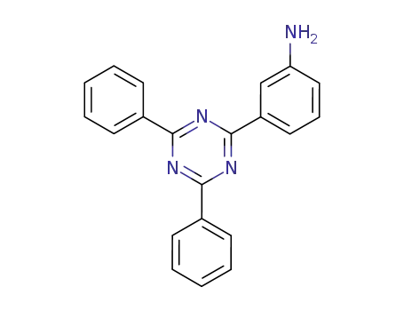 Molecular Structure of 30363-00-9 (3-(4,6-diphenyl-1,3,5-triazin-2-yl)aniline)