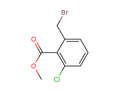 Benzoic acid, 2-(bromomethyl)-6-chloro-, methyl ester