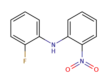 Molecular Structure of 28898-02-4 (2-FLUORO-2'-NITRODIPHENYLAMINE)