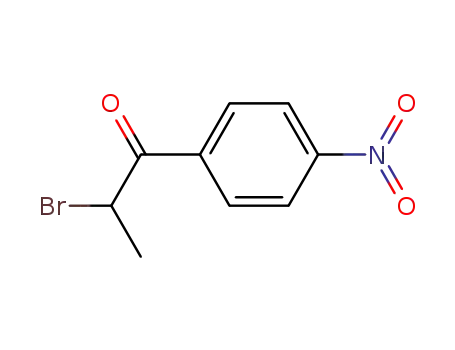 Molecular Structure of 1205-56-7 (2-bromo-4-nitropropiophenone)