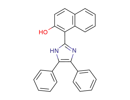 Molecular Structure of 1749-77-5 (2-Naphthalenol, 1-(4,5-diphenyl-1H-imidazol-2-yl)-)