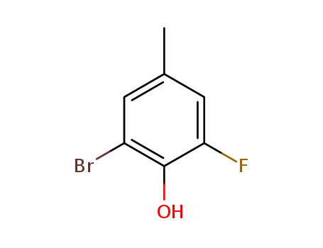 2-Bromo-6-fluoro-4-methylphenol