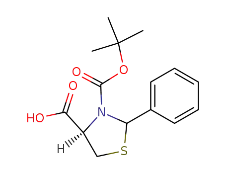 3-(tert-Butoxycarbonyl)-2-phenylthiazolidine-4-carboxylic acid
