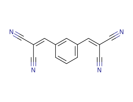 Molecular Structure of 17239-70-2 (Propanedinitrile,2,2'-(1,3-phenylenedimethylidyne)bis- (9CI))