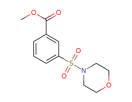 Benzoic acid, 3-(4-morpholinylsulfonyl)-, methyl ester