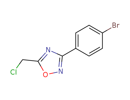 3-(4-Bromophenyl)-5-(chloromethyl)-1,2,4-oxadiazole 110704-42-2