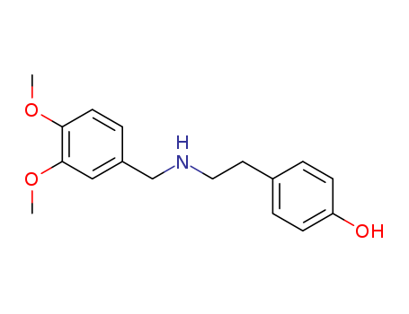 4-(2-(3,4-Dimethoxybenzylamino)ethyl)phenol