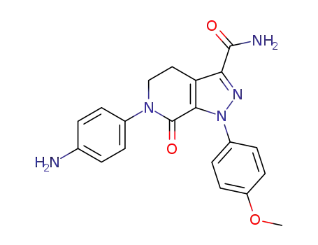 Molecular Structure of 1423803-24-0 (Apixaban Impurity 12)
