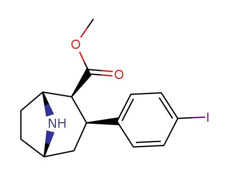 8-Azabicyclo[3.2.1]octane-2-carboxylicacid, 3-(4-iodophenyl)-, methyl ester, (1R,2S,3S,5S)-