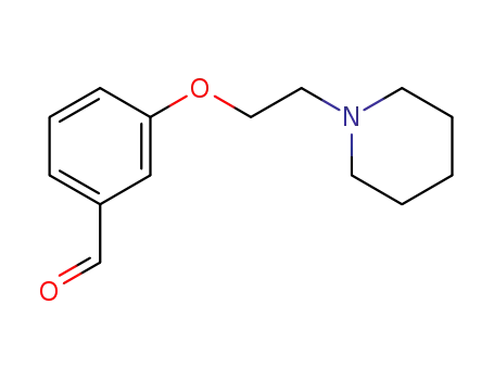 3-[2-(Piperidin-1-yl)ethoxy]benzaldehyde