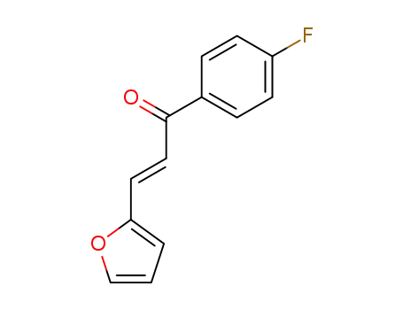 Molecular Structure of 1565-90-8 (4-Fluoro-3-(2-furyl)acrylophenone)