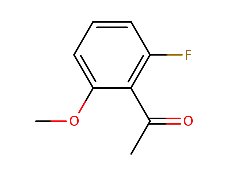 Molecular Structure of 120484-50-6 (2'-Fluoro-6'-methoxyacetophenone)