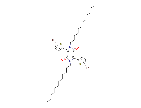 3,6-bis-(5-bromothiophen-2-yl)-N,N'-bis(dodecyl)-1,4-dioxopyrrolo[3,4-c]pyrrole
