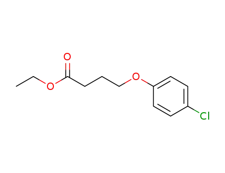 Molecular Structure of 59227-79-1 (ethyl 4-(4-chlorophenoxy)butanoate)