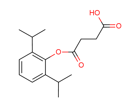 Butanedioic acid, mono[2,6-bis(1-methylethyl)phenyl] ester