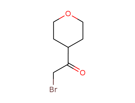 Ethanone, 2-bromo-1-(tetrahydro-2H-pyran-4-yl)- (9CI)