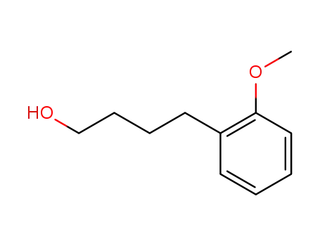 Molecular Structure of 10493-38-6 (Benzenebutanol, 2-methoxy-)