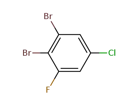 Molecular Structure of 208186-78-1 (5-CHLORO-2,3-DIBROMO-1-FLUOROBENZENE)