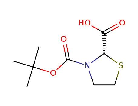 (S)-3-Boc-thiazolidine-2-carboxylic acid, 97%