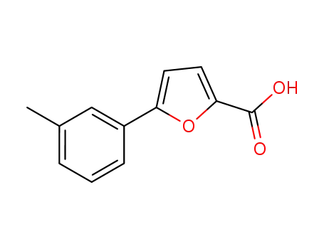 Molecular Structure of 400744-57-2 (5-(3-METHYLPHENYL)-2-FUROIC ACID)