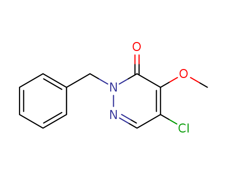 3(2H)-Pyridazinone,5-chloro-4-methoxy-2-(phenylmethyl)-(77541-65-2)