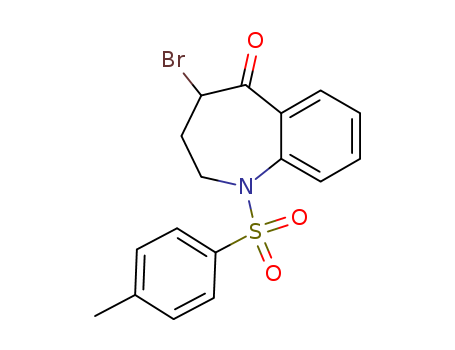 4-BROMO-1-(TOLUENE-4-SULFONYL)-1,2,3,4-TETRAHYDROBENZO[B]AZEPIN-5-ONE