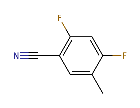 2,4-Difluoro-5-Methylbenzonitrile cas no. 329314-68-3 98%