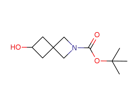 Molecular Structure of 1147557-97-8 (tert-butyl 6-hydroxy-2-azaspiro[3.3]heptane-2-carboxylate)