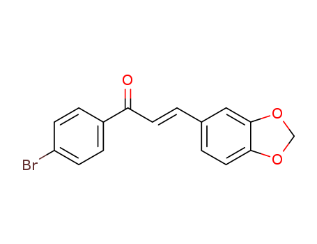 2-Propen-1-one,3-(1,3-benzodioxol-5-yl)-1-(4-bromophenyl)- cas  36716-01-5