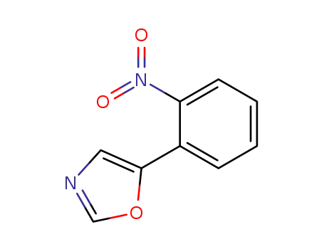 Molecular Structure of 89808-75-3 (5-(2-NITROPHENYL)-1,3-OXAZOLE)