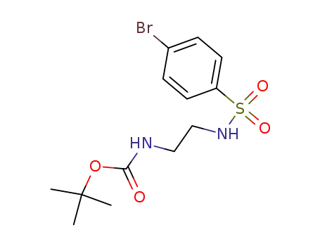 Molecular Structure of 310480-85-4 (N-(2-BOC-AMINOETHYL)-4-BROMOBENZENESULFONAMIDE)