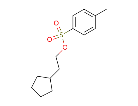 Molecular Structure of 786-33-4 (2-cyclopentylethyl 4-methylbenzenesulfonate)