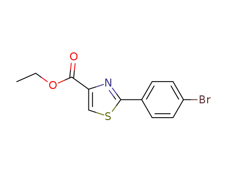 2-(4-BROMO-PHENYL)-THIAZOLE-4-CARBOXYLIC ACID ETHYL ESTER